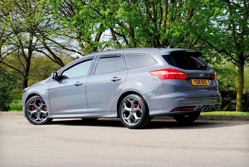 View FORD FOCUS ST-3 TDCI 2.0 Diesel Estate - 2 Owners - FSH - SYNC 3 Sat Nav - 65,300 miles - Stealth Grey - SOLD