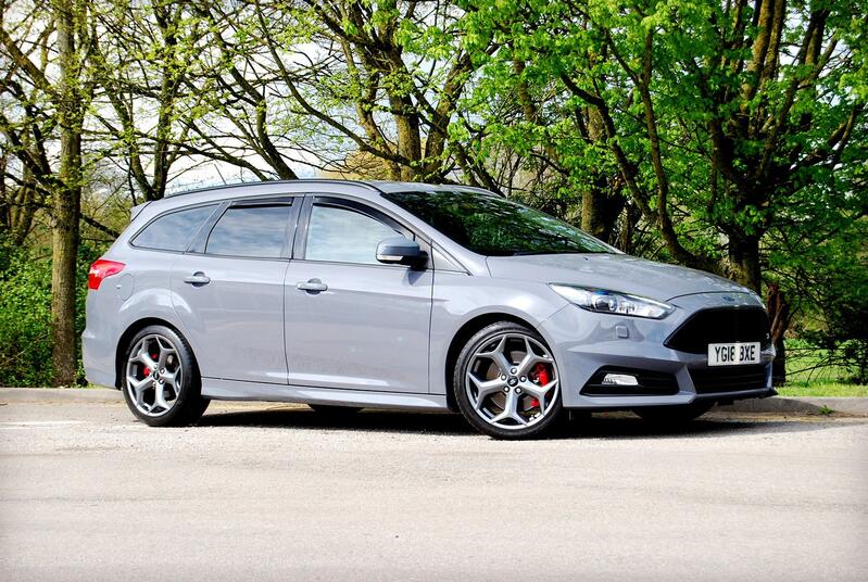 View FORD FOCUS ST-3 TDCI 2.0 Diesel Estate - 2 Owners - FSH - SYNC 3 Sat Nav - 65,300 miles - Stealth Grey - SOLD