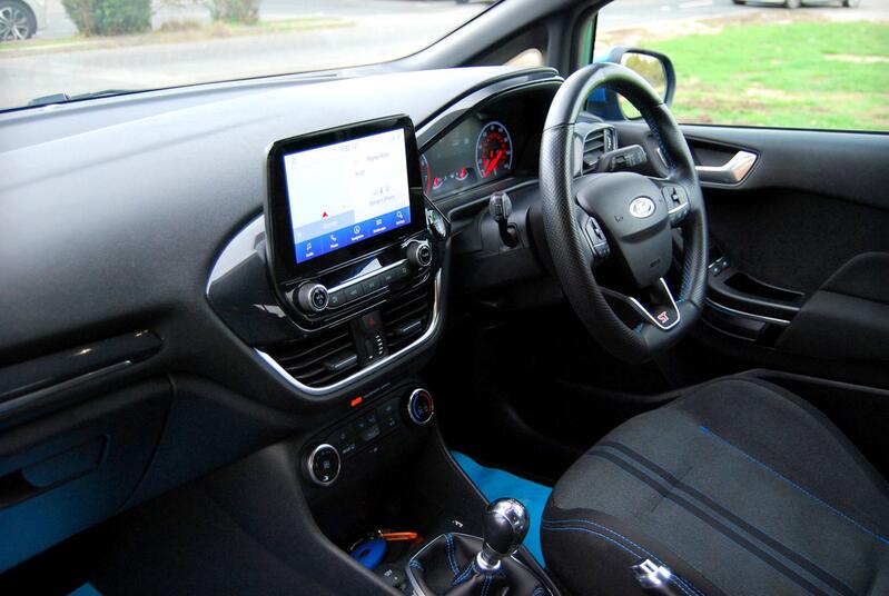 View FORD FIESTA ST-2 1.5 EcoBoost 5-Door. 1 Owner, SYNC 3 Sat Nav, Cruise. Full Ford History. 58k. Performance Blue