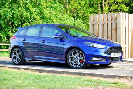 FORD FOCUS ST-3 2.0 EcoBoost - 52,700 miles - Sat Nav, Full Recaro Leather - FSH - Unmodified - Blue