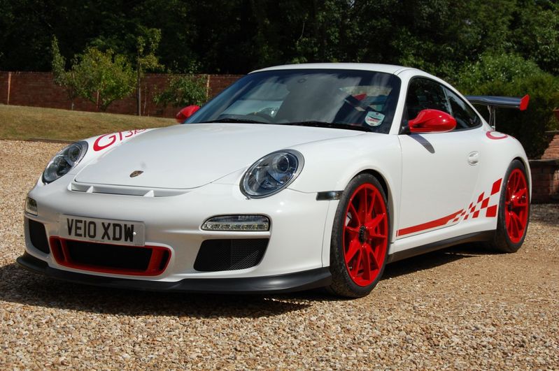 View PORSCHE 911 GT3 RS - White and Red - SOLD