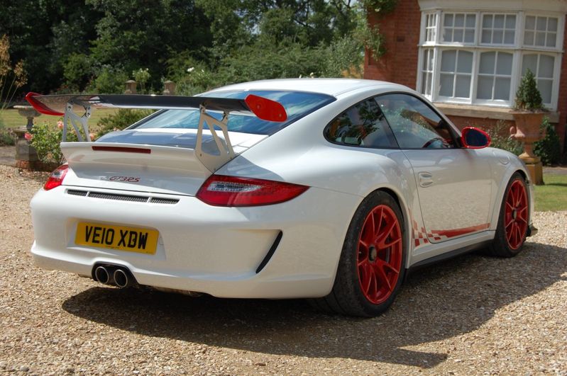 View PORSCHE 911 GT3 RS - White and Red - SOLD