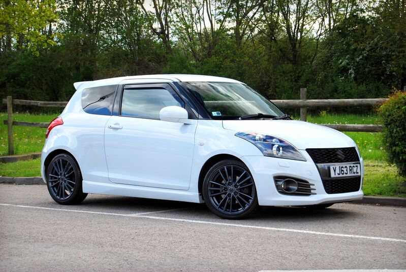 View SUZUKI SWIFT SPORT 1.6 - Full Suzuki History. Grey Alloys, AC, Cruise, Xenons - 56,300 miles. Pearl White - SOLD