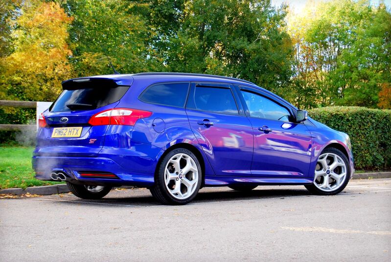 View FORD FOCUS ST-2 Estate 2.0 - FSH - 56,600 miles - City Pack, Privacy Glass, Recaro - Estate Model - Blue - SOLD