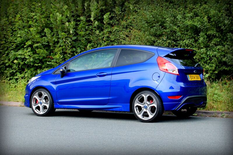 View FORD FIESTA ST-2 Mountune MP215 - 41,600 miles - FSH - Style Pack, Heated Seats, Privacy Glass - Blue - SOLD