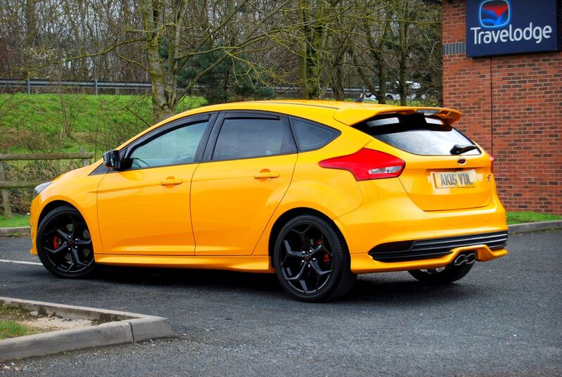 View FORD FOCUS ST-3 2.0 Diesel - 43,700 miles - Huge Spec - Sat Nav, Camera, Full Leather - Tangerine Scream - SOLD