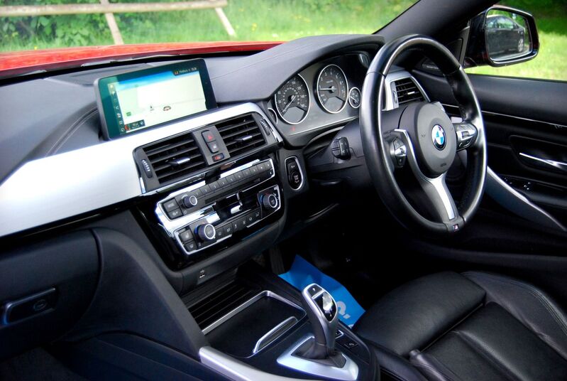 View BMW 4 SERIES 420i M Sport - 19inch Alloys, Professional Sat Nav, Harman Kardon - Full BMW History - 53k - SOLD