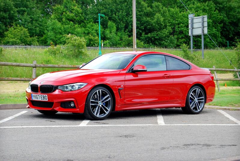 View BMW 4 SERIES 420i M Sport - 19inch Alloys, Professional Sat Nav, Harman Kardon - Full BMW History - 53k - SOLD