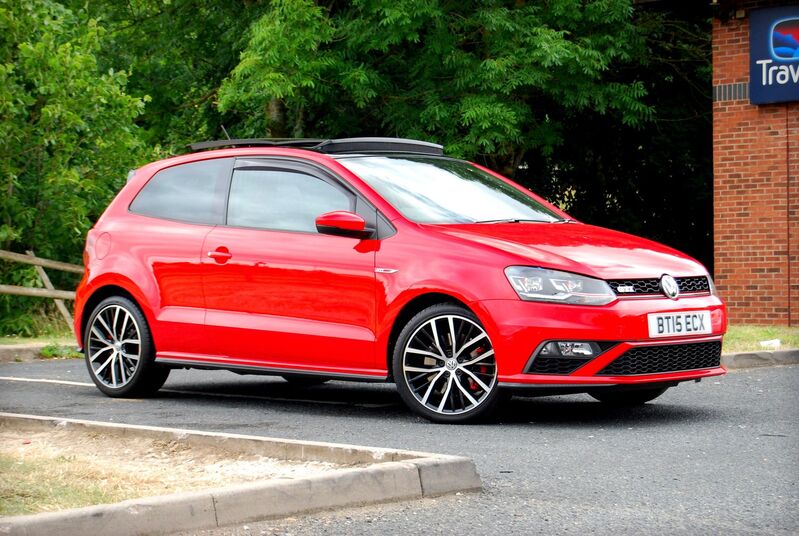 View VOLKSWAGEN POLO GTI 1.8 TSI DSG 3-Door - Panoramic Roof, Full Leather, Sat Nav, Camera - FVWSH - 2 Owners - SOLD