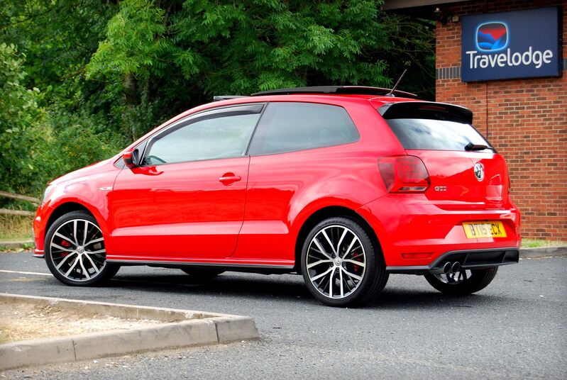 View VOLKSWAGEN POLO GTI 1.8 TSI DSG 3-Door - Panoramic Roof, Full Leather, Sat Nav, Camera - FVWSH - 2 Owners - SOLD