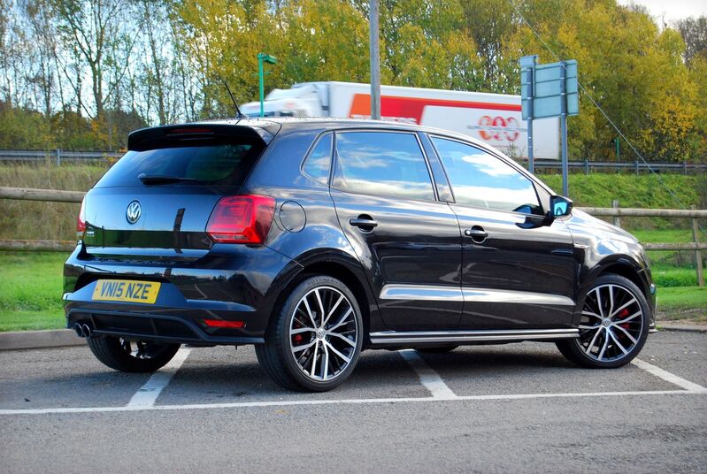 View VOLKSWAGEN POLO GTI 1.8 TSI 5-Door. FSH - 17inch Alloys, DAB, Touch-Screen. 6-Speed Manual. Deep Black Pearl - SOLD