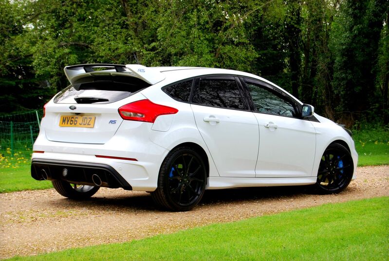 View FORD FOCUS RS 2.3 4WD - Luxury Pack, SYNC 3, Forged Wheels, Ghost - Ford History - 47,100 miles - White - SOLD