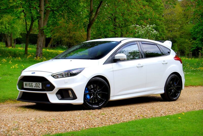 View FORD FOCUS RS 2.3 4WD - Luxury Pack, SYNC 3, Forged Wheels, Ghost - Ford History - 47,100 miles - White - SOLD