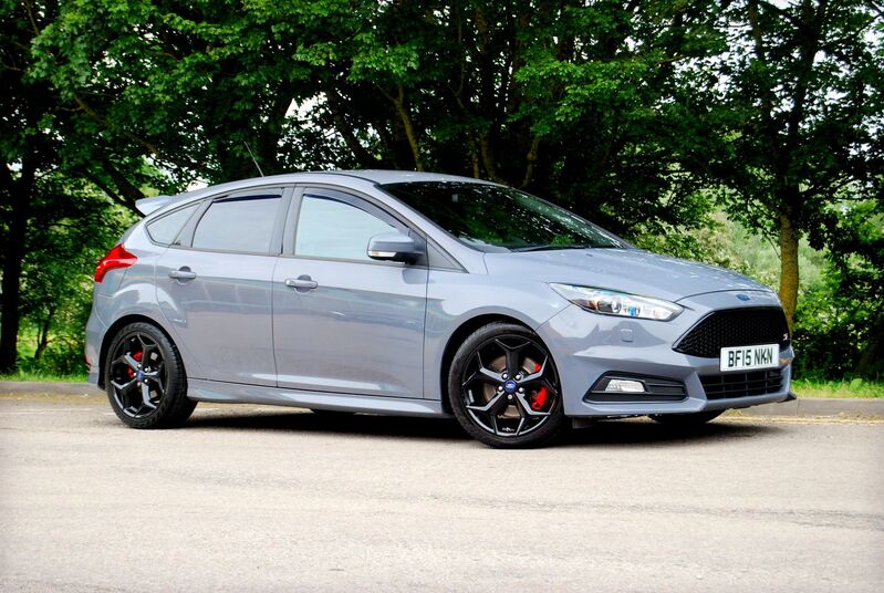 View FORD FOCUS ST-3 2.0 EcoBoost - 49,200 miles. 2 Owners. Stealth Grey. Sat Nav, Camera, Full Leather - FSH - SOLD