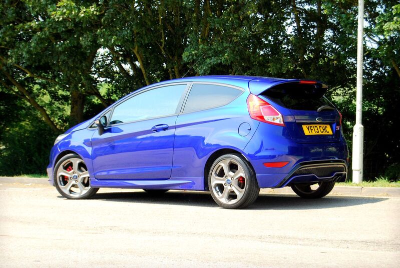 View FORD FIESTA ST-2 1.6 - 46,900 miles - Full Service History - Sat Nav, Cruise, Climate, Style Pack - Blue - SOLD