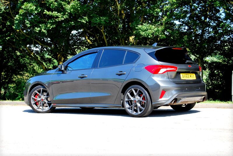 View FORD FOCUS ST 2.3 - 16,500 miles - Mountune m330 - Performance Pack - SYNC 3 Sat Nav, Camera - FSH - Grey